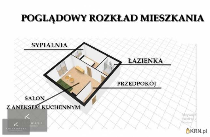 Mieszkanie  na sprzedaż, 2 pokojowe, Namysłów, ul. Oławska