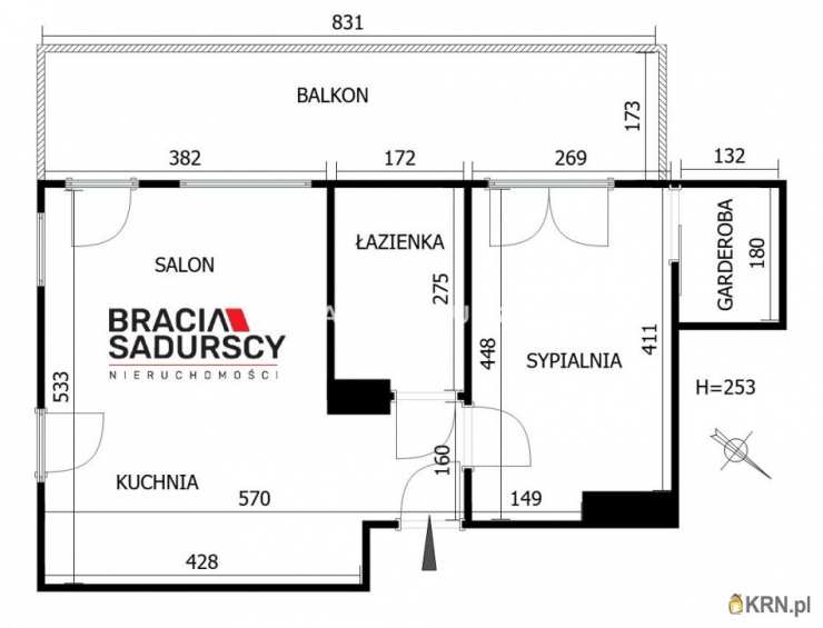 Kraków, Prądnik Biały/Bronowice Wielkie, ul. Stawowa, Mieszkanie  na sprzedaż, 2 pokojowe