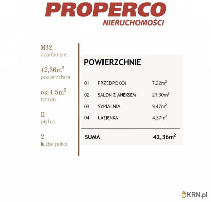 2 pokojowe, Mieszkanie  na sprzedaż, Jędrzejów, ul. 