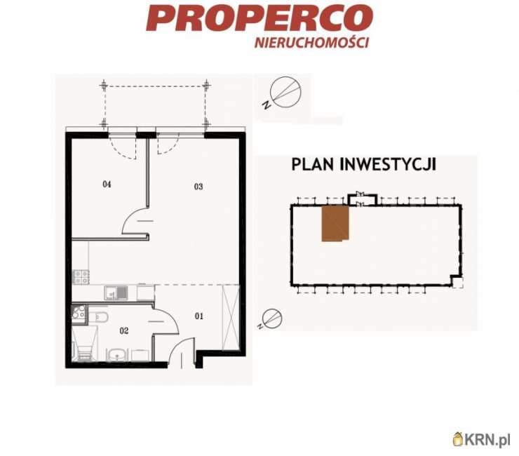 PROPERCO Sp. z o.o. Sp. k. , Mieszkanie  na sprzedaż, Jędrzejów, ul. 