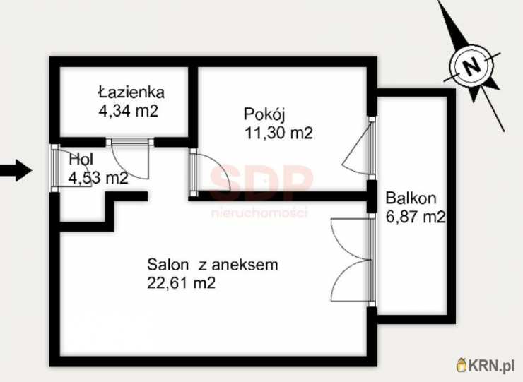 2 pokojowe, Wrocław, Stare Miasto, ul. T. Kościuszki, Mieszkanie  na sprzedaż