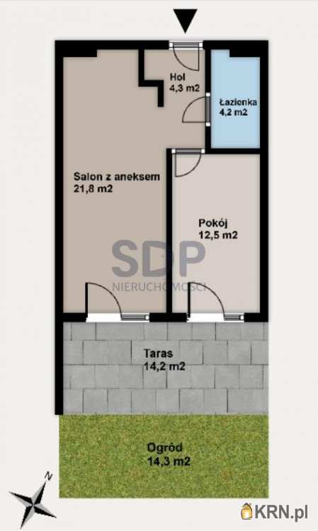 2 pokojowe, Wrocław, Krzyki/Księże Wielkie, ul. Opolska, Mieszkanie  na sprzedaż