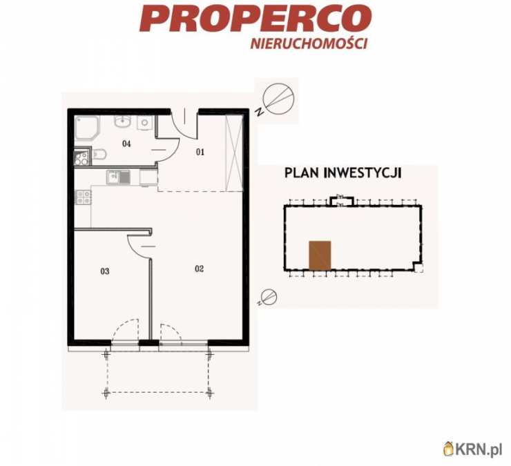 PROPERCO Sp. z o.o. Sp. k. , Mieszkanie  na sprzedaż, Jędrzejów, ul. 