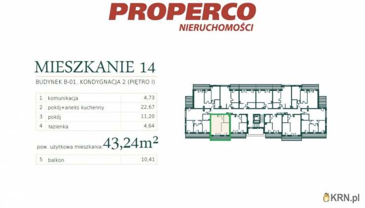 Mrągowo, ul. , Mieszkanie  na sprzedaż, 2 pokojowe