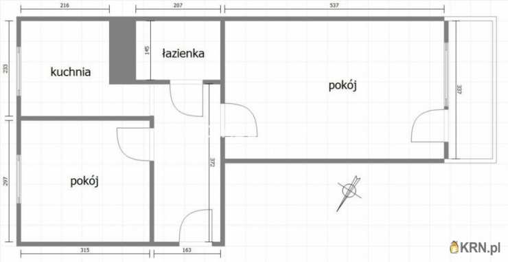 2 pokojowe, Kraków, Podgórze/Płaszów, ul. Dworcowa, Mieszkanie  na sprzedaż