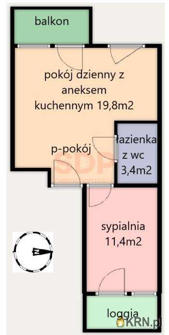 Mieszkanie  na sprzedaż, 2 pokojowe, Wrocław, Śródmieście, ul. Kępa Mieszczańska