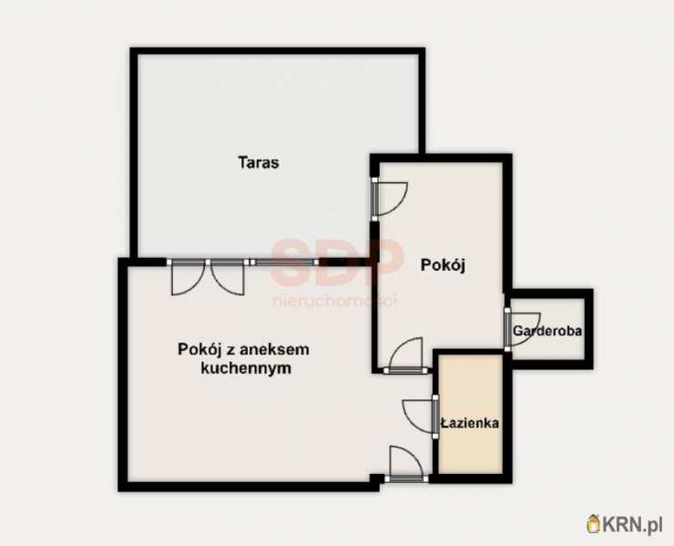 2 pokojowe, Mieszkanie  na sprzedaż, Wrocław, Krzyki/Tarnogaj, ul. ks. Cz. Klimasa