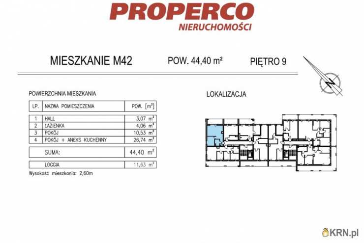 PROPERCO Sp. z o.o. Sp. k. , Mieszkanie  na sprzedaż, Kielce, ul. Solidarności