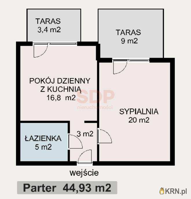 Mieszkanie  na sprzedaż, 2 pokojowe, Wysoka, ul. Brzozowa