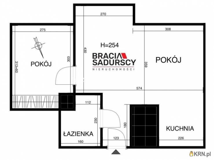 Kraków, Bronowice, ul. J. Lea, Mieszkanie  do wynajęcia, 2 pokojowe