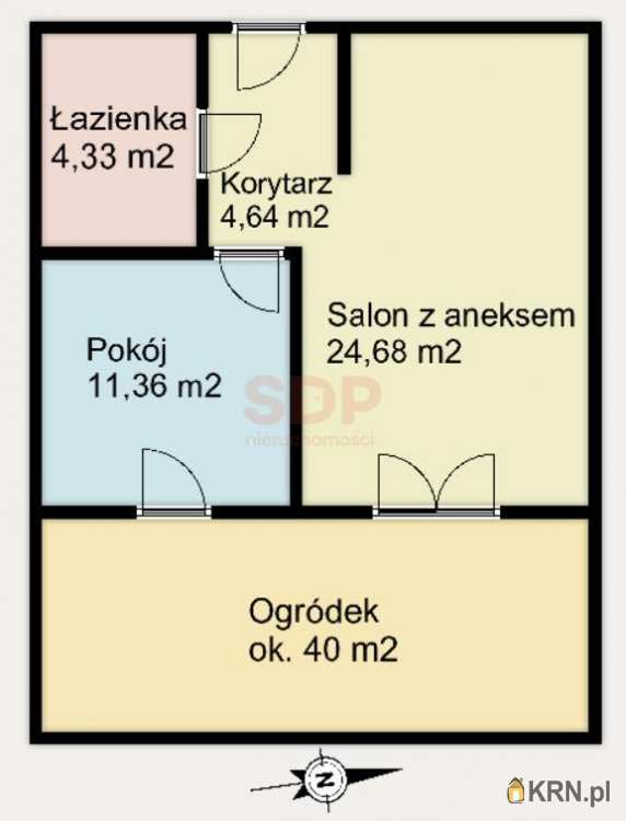 Kiełczów, ul. Makowa, Mieszkanie  na sprzedaż, 2 pokojowe