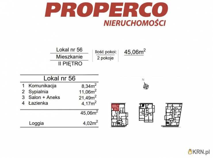 PROPERCO Sp. z o.o. Sp. k. , Mieszkanie  na sprzedaż, Kielce, Szydłówek, ul. Klonowa