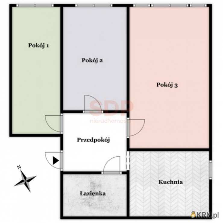 3 pokojowe, Wrocław, Stare Miasto/Szczepin, ul. Rybacka, Mieszkanie  na sprzedaż