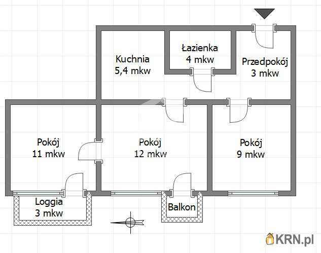 Warszawa, Mokotów/Wierzbno, ul. W. Żywnego, 3 pokojowe, Mieszkanie  na sprzedaż