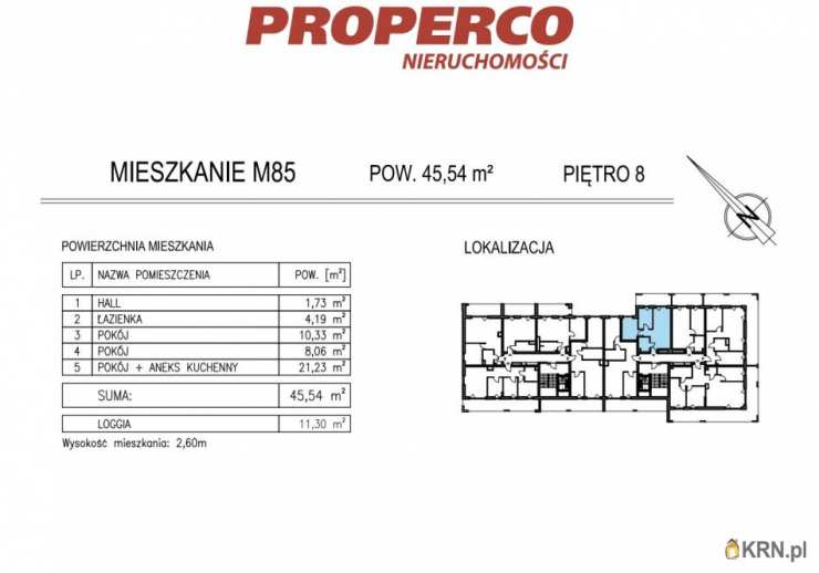 PROPERCO Sp. z o.o. Sp. k. , Mieszkanie  na sprzedaż, Kielce, ul. Solidarności