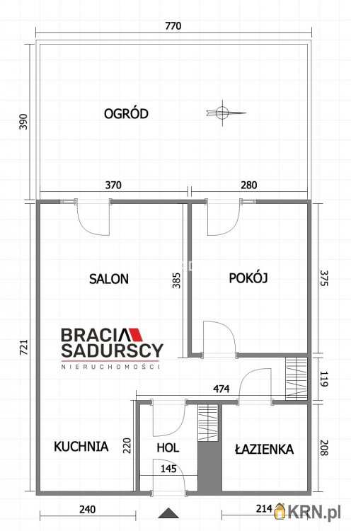 2 pokojowe, Kraków, Krowodrza/Łobzów, ul. Kujawska, Mieszkanie  do wynajęcia