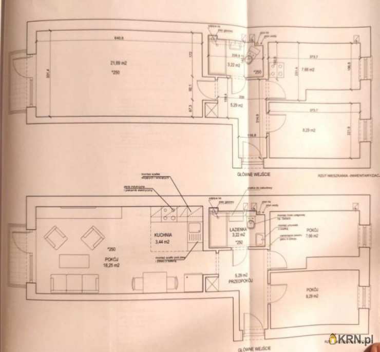 3 pokojowe, Chorzów, ul. gen. H. Dąbrowskiego, Mieszkanie  na sprzedaż