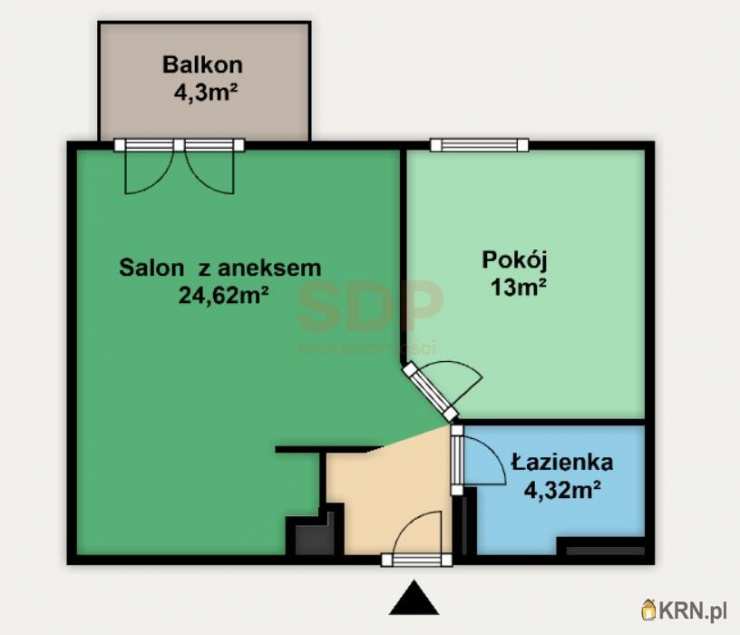 Mieszkanie  na sprzedaż, 2 pokojowe, Wrocław, Fabryczna/Stabłowice, ul. Stabłowicka