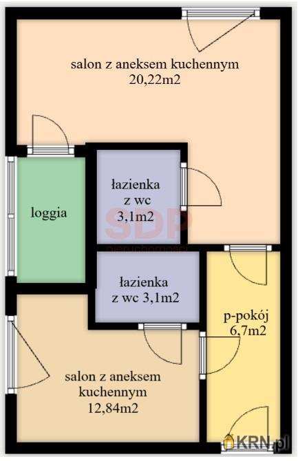 Mieszkanie  na sprzedaż, 2 pokojowe, Wrocław, Śródmieście, ul. Kępa Mieszczańska