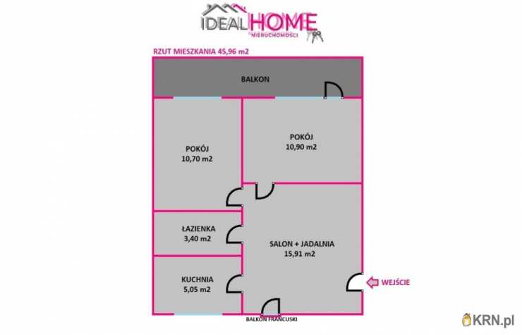  Ideal Home Nieruchomości , Mieszkanie  na sprzedaż, Rzeszów, ul. 