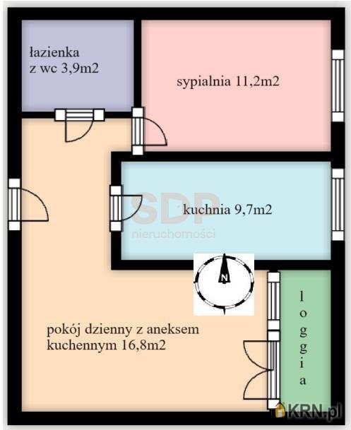 Wrocław, Psie Pole/Zakrzów, ul. Zatorska, Mieszkanie  na sprzedaż, 2 pokojowe