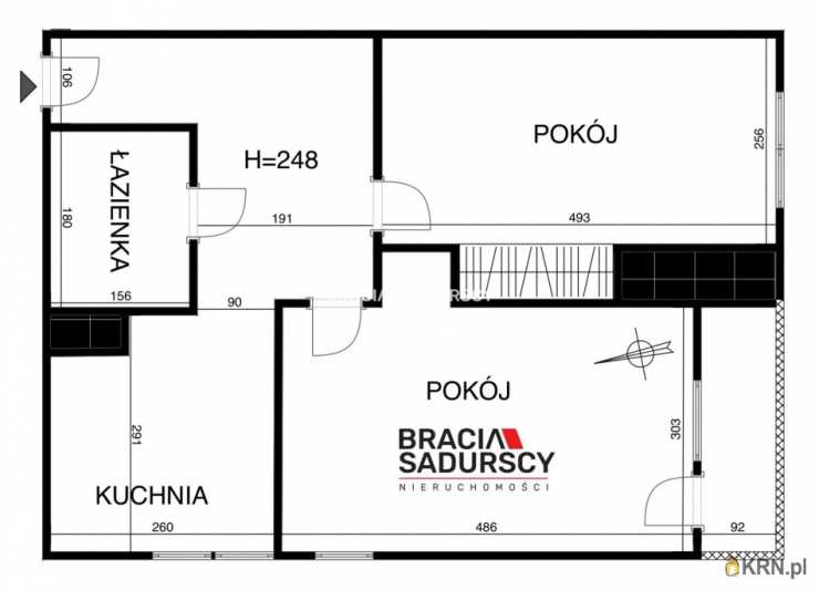 2 pokojowe, Mieszkanie  na sprzedaż, Kraków, Prądnik Czerwony, ul. Zaułek Wileński