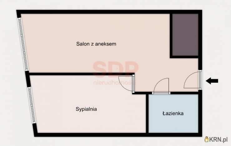 Mieszkanie  na sprzedaż, 2 pokojowe, Wrocław, Stare Miasto, ul. Jana Pawła II