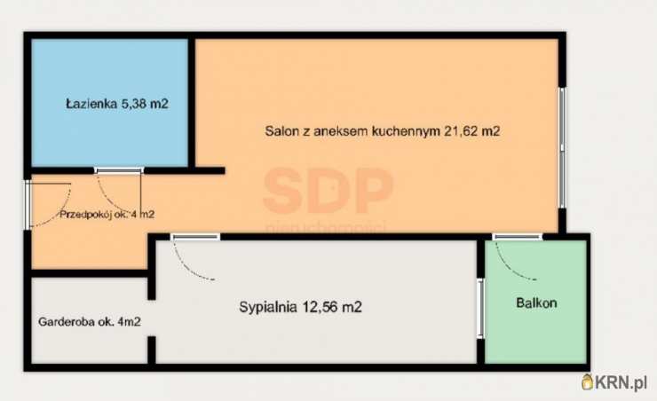 2 pokojowe, Wrocław, Krzyki/Klecina, ul. Wałbrzyska, Mieszkanie  na sprzedaż