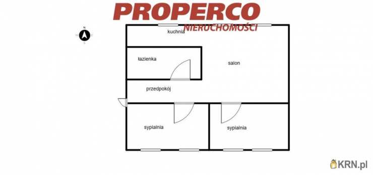 3 pokojowe, Kielce, Czarnów, ul. Jagiellońska, Mieszkanie  na sprzedaż