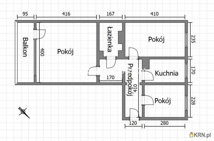 Kraków, Mistrzejowice, ul. Piastów, Mieszkanie  do wynajęcia, 3 pokojowe