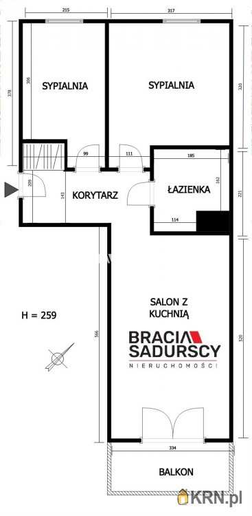 Kraków, Swoszowice/Kliny Borkowskie, ul. A. Szwed-Śniadowskiej, Mieszkanie  na sprzedaż, 3 pokojowe