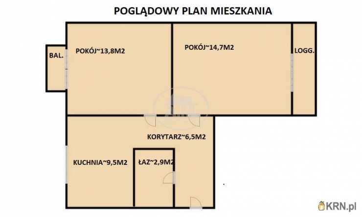 Wrocław, Krzyki, ul. Nyska, Mieszkanie  na sprzedaż, 2 pokojowe