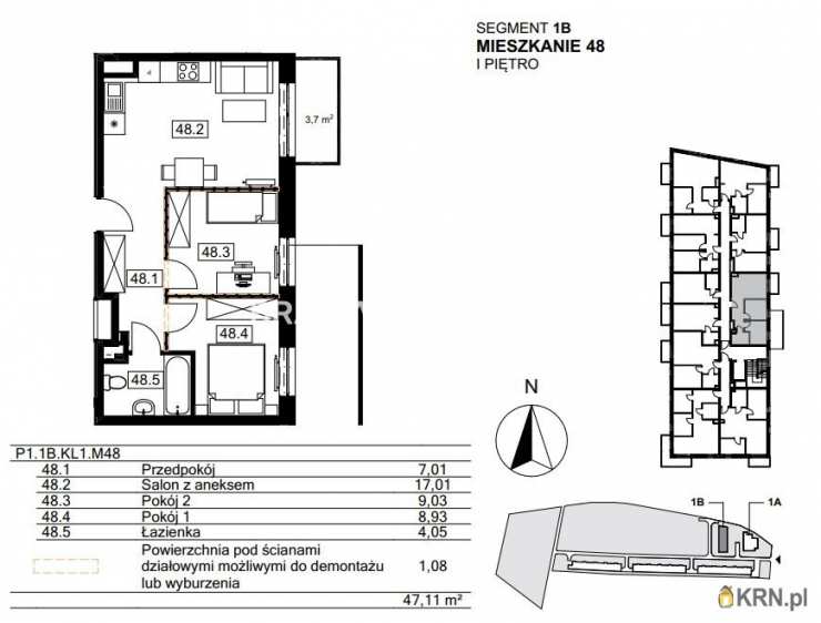 3 pokojowe, Kraków, Bieżanów-Prokocim/Złocień, ul. Agatowa, Mieszkanie  na sprzedaż