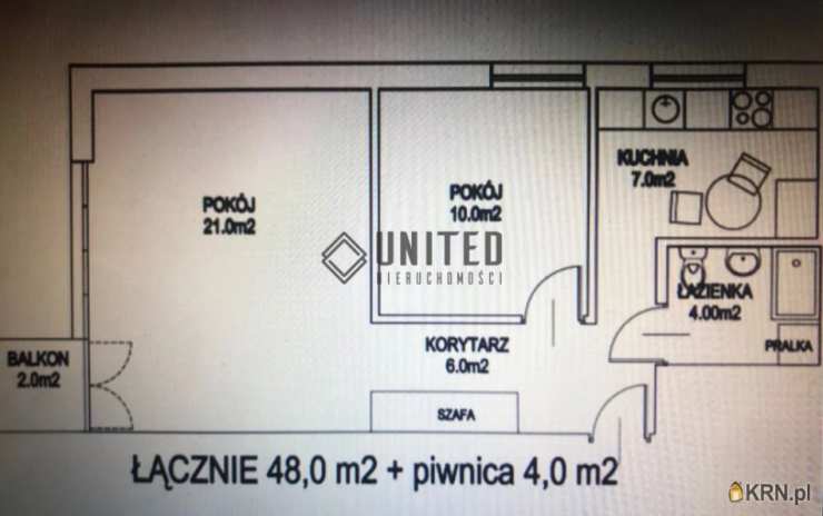 Mieszkanie  na sprzedaż, Wrocław, Fabryczna/Grabiszyn, ul. , 2 pokojowe