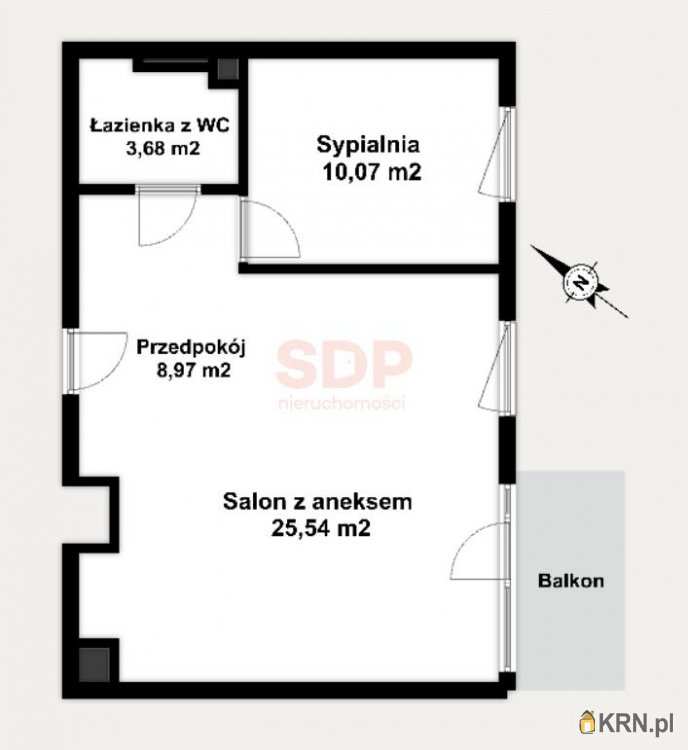 2 pokojowe, Mieszkanie  na sprzedaż, Wrocław, Śródmieście, ul. Mieszczańska