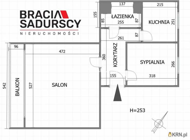 Skawina, ul. Bukowska, Mieszkanie  na sprzedaż, 2 pokojowe