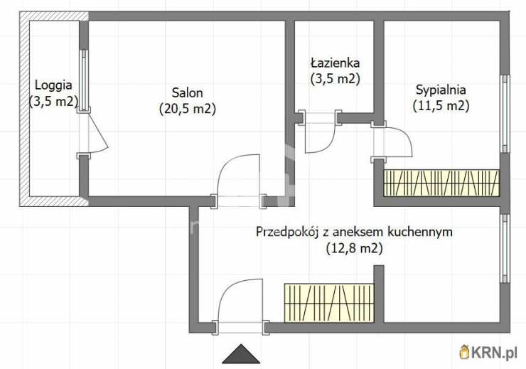 Mieszkanie  na sprzedaż, 2 pokojowe, Warszawa, Ursynów, ul. Hawajska