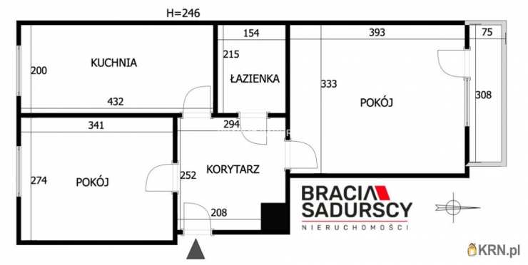 Kraków, Mistrzejowice, ul. Tysiąclecia, Mieszkanie  na sprzedaż, 2 pokojowe