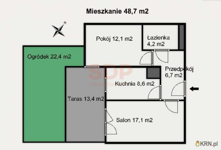 Wrocław, Krzyki, ul. Racławicka, 2 pokojowe, Mieszkanie  na sprzedaż