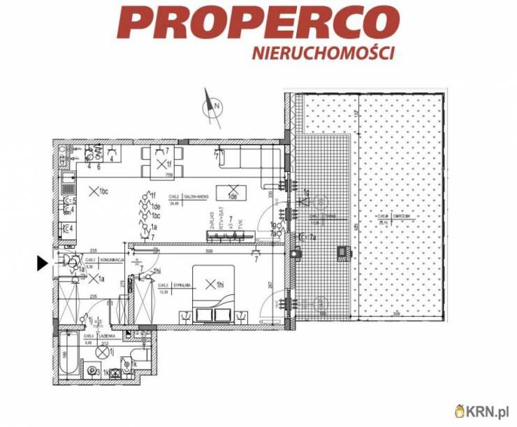 PROPERCO Sp. z o.o. Sp. k. , Mieszkanie  na sprzedaż, Kielce, Szydłówek, ul. Klonowa