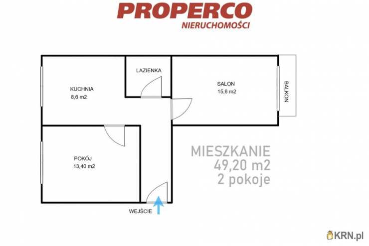 Mieszkanie  do wynajęcia, 2 pokojowe, Kielce, Szydłówek, ul. L. Zamenhofa