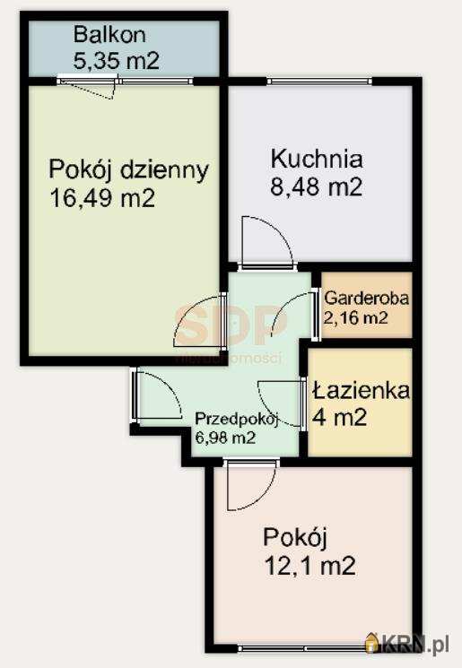 Mieszkanie  na sprzedaż, 2 pokojowe, Wrocław, Psie Pole, ul. Gorlicka