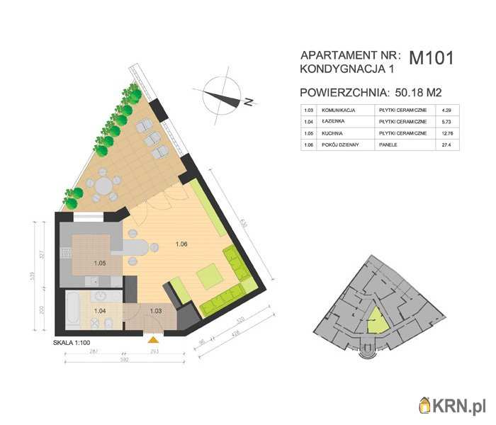 Mieszkanie  do wynajęcia, Kraków, Podgórze/Stare Podgórze, ul. Kalwaryjska, 