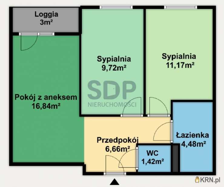 Mieszkanie  na sprzedaż, 3 pokojowe, Wrocław, Psie Pole/Zakrzów, ul. Zatorska