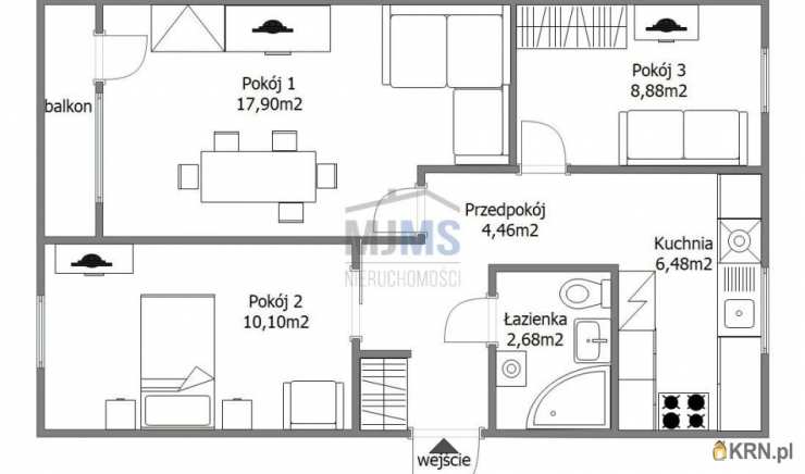 3 pokojowe, Gdynia, Leszczynki, ul. Morska, Mieszkanie  na sprzedaż