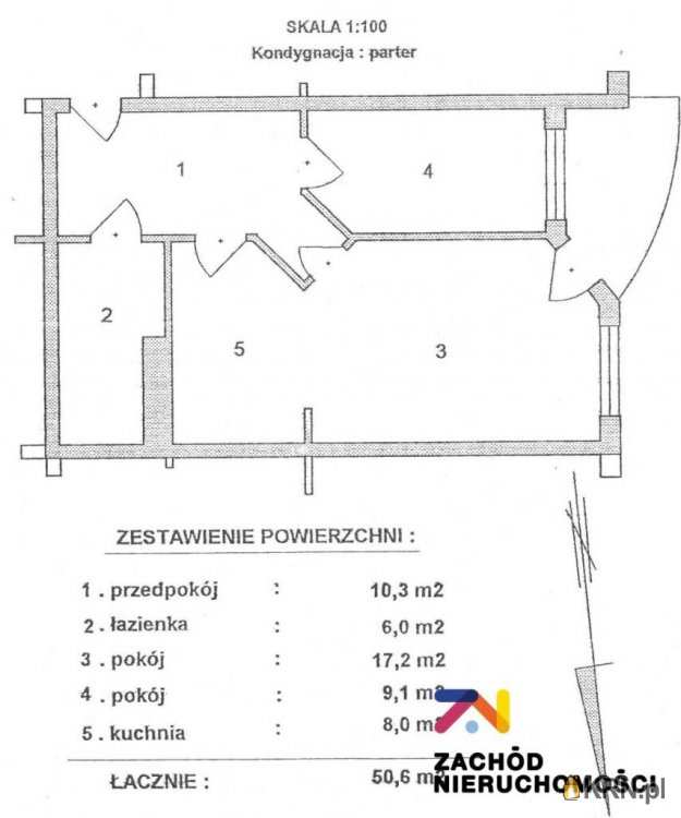 Zielona Góra, ul. , 2 pokojowe, Mieszkanie  na sprzedaż