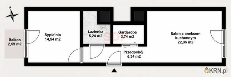 Mieszkanie  na sprzedaż, 2 pokojowe, Wrocław, Stare Miasto, ul. Gwarna