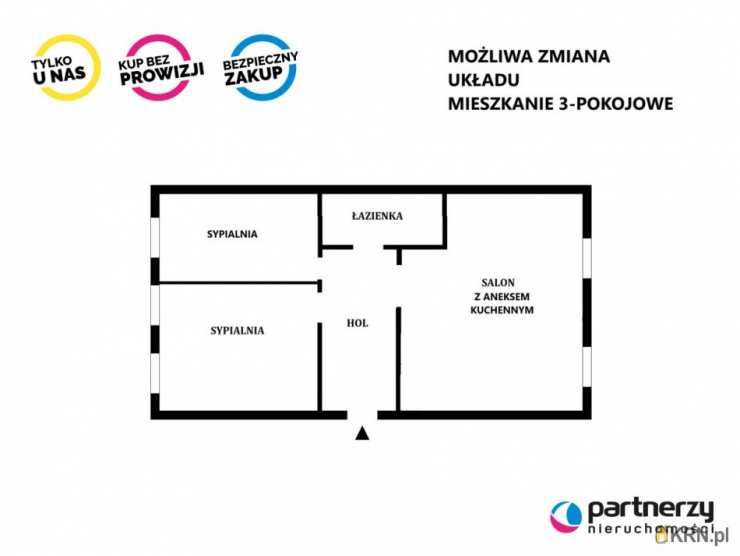 Mieszkanie  na sprzedaż, 3 pokojowe, Gdańsk, Śródmieście/Stare Miasto, ul. Szeroka