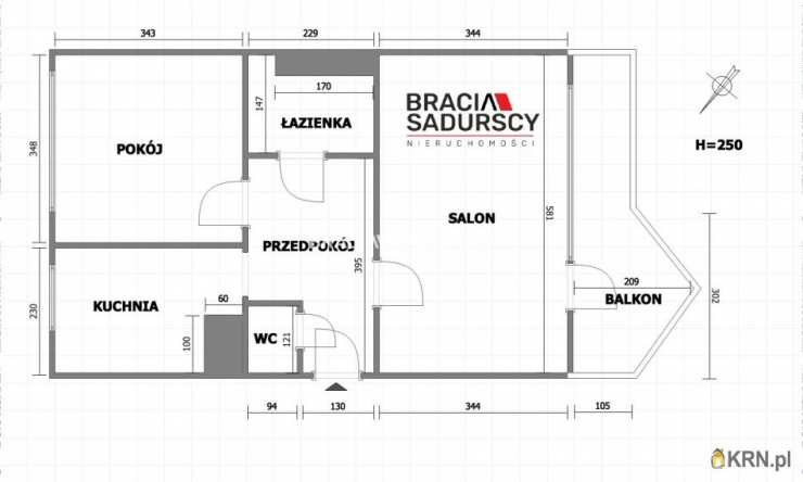 Mieszkanie  na sprzedaż, Kraków, Prądnik Biały, ul. Siewna, 2 pokojowe