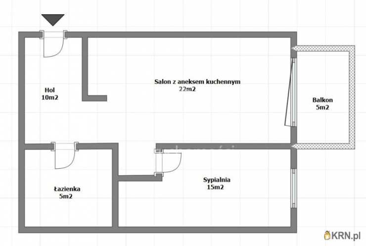 2 pokojowe, Mieszkanie  na sprzedaż, Grodzisk Mazowiecki, ul. T. Kościuszki